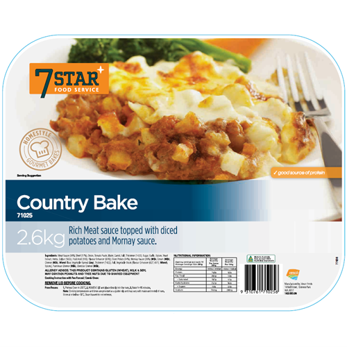 Country Bake 2.6kg Lid